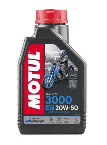 ACEITE MOTUL 3000 4T 20W50