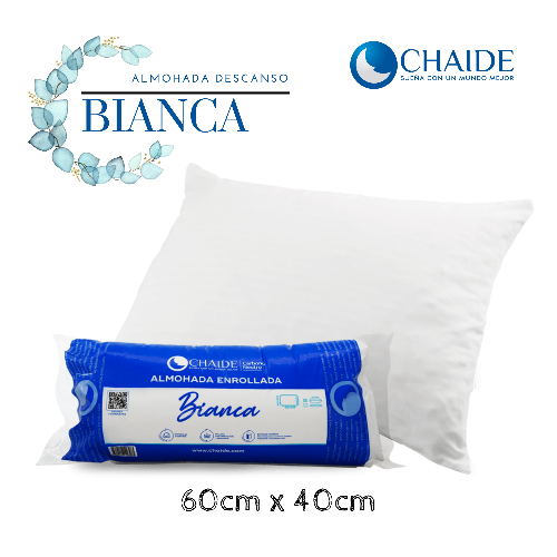 Alm Descanso CHAIDE BIANCA 60cm x 40cm (Unidad)