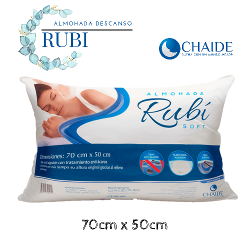 Alm Descanso CHAIDE RUBI 70cm x 50cm (Unidad)