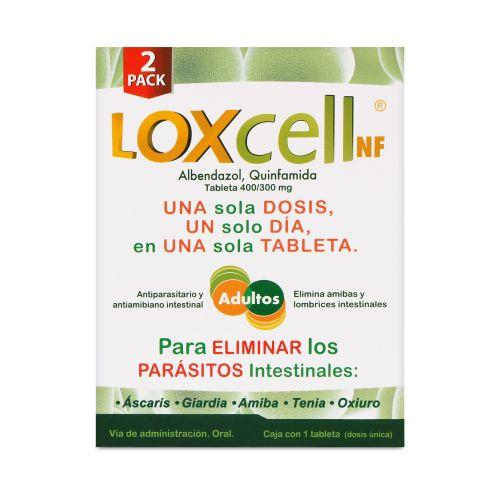 Albendazol/Quinfamida Loxcell adto 400/300mg 1 tab