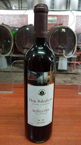 BORGOÑA SEMI SECO CAVAS SELECTAS DON SALVATORE CAJA X 12 UND 