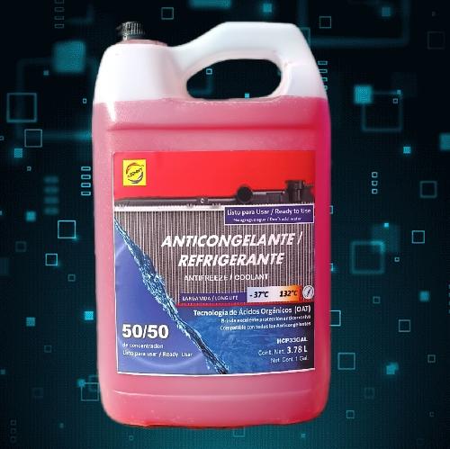 Azonny Anticongelante 50/50 Gal 3.785 L