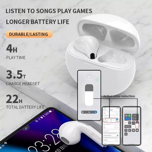 Auriculares Bluetooth Pro6