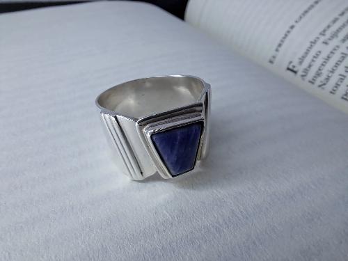 Anillo turco azul