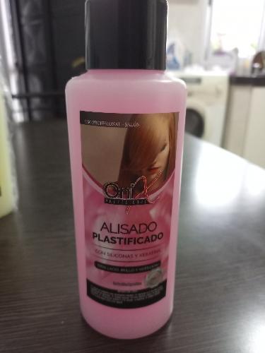 Alisado plastificado