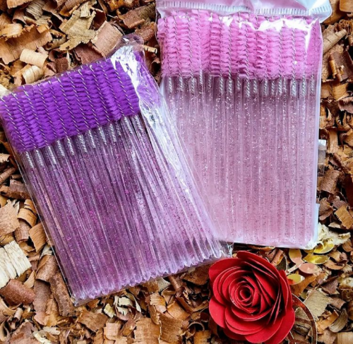 Escova para cílios e sobrancelha -Lilas