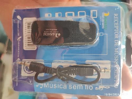 Adaptador bluetooth P2 som automotivo .