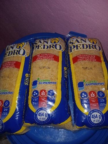 ARROZ PRECOCIDO SAN PEDRO 1LB 454G