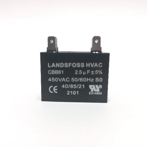 Capacitor Plastico Landsfoss 2,5uf- 450vac