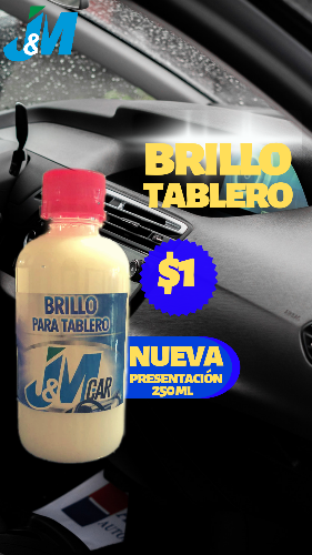 Brillo para tablero de auto - 100ml