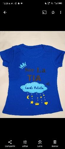 Camisas en vinil textil 