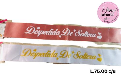BANDA DESPEDIDA DE SOLTERA "ROJA"