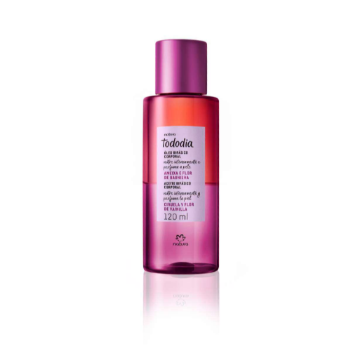 Aceite bifásico Tododia Ciruela y Flor de Vainilla 120 g. 