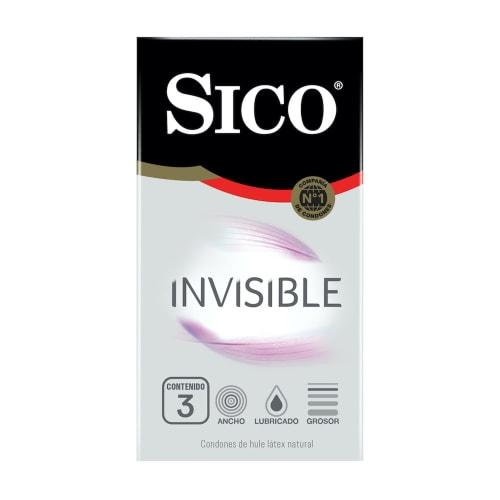 Sico invisible (paquete de 3)