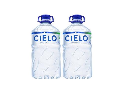 Agua cielo de 7 litros paquete de 2 botellas