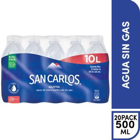 Agua san Carlos de 500 ml