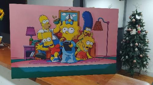 Cuadros de los simpson 