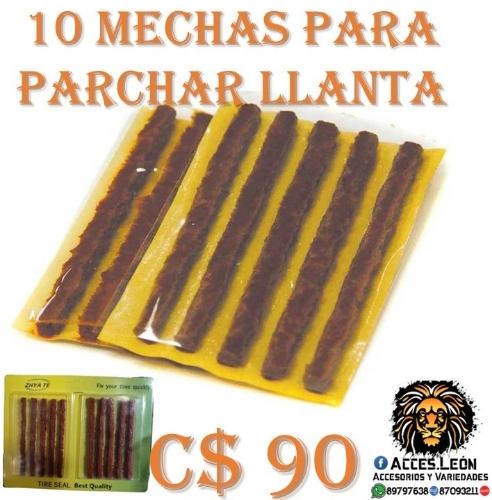 10 mechas para parchar llanta
