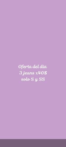 Jeans de promo