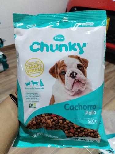 CHUNKY CACHORRO POLLO 500GR