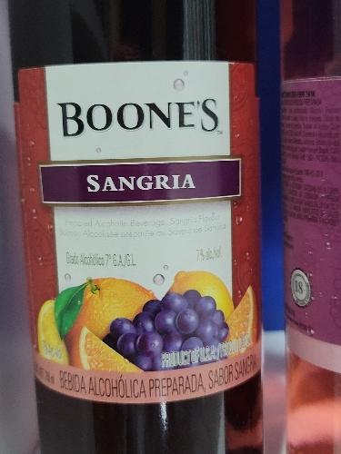 Boones Sangria 750 ml 085000009147