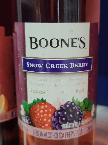 Boones Snow Creek Berry 750 ml 085000005613