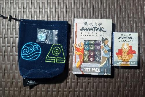 Avatar Legends Dice Pack + Combat Action Deck