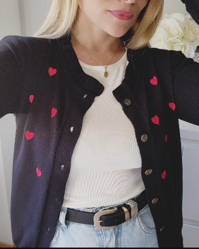 Cardigan Amour Negro