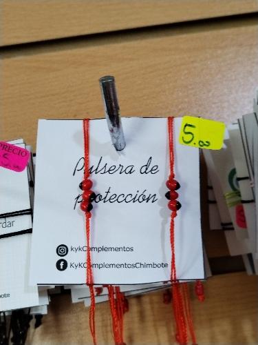 Pulsera protección huayruros 