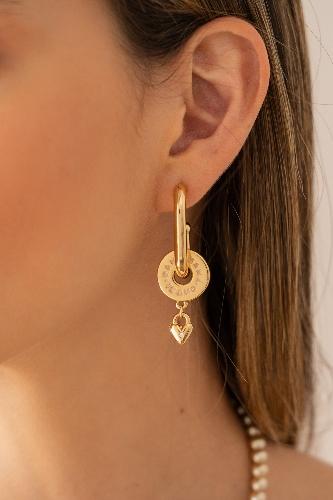 Aretes 2 en 1 Mamá Te Amo