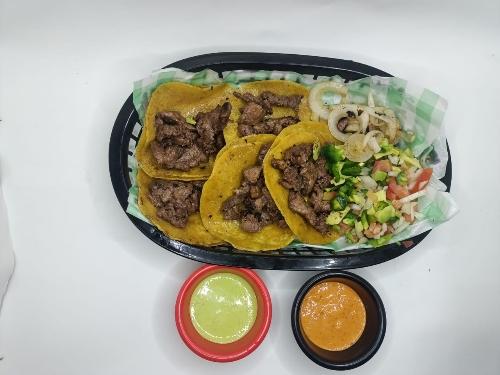 Tacos de arrachera 