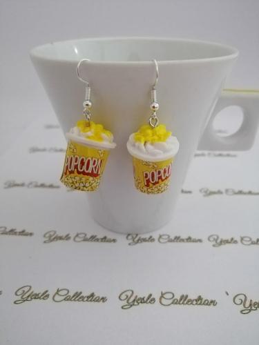 Aretes Bote de Palomitas