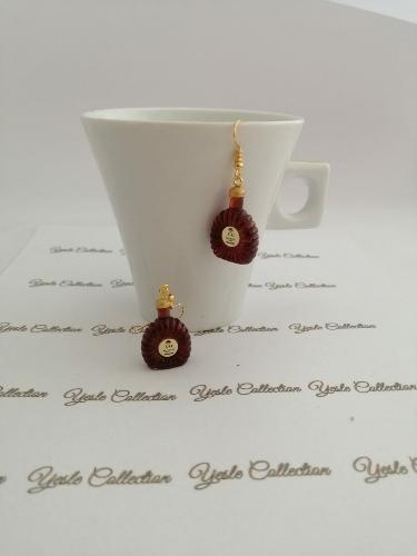 Aretes Botella XO Cognac