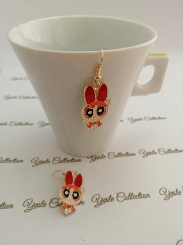 Aretes Chicas super poderosas Bombón