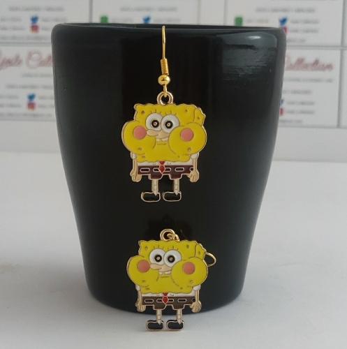 Aretes Bob Esponja Cachetón 