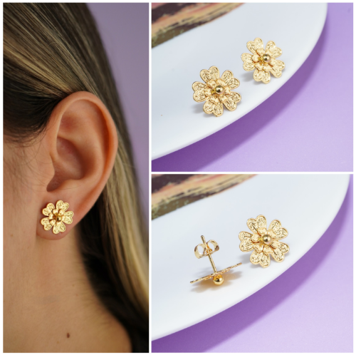 ARETES  VIOLETA