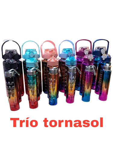 Bote Trío tornasol