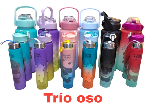 Bote trío oso
