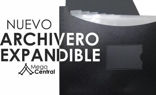 1pc Carpeta de archivo expandible