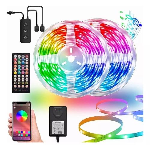 30metros tira led rgb Bluetooth