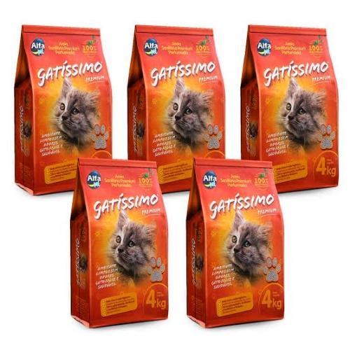 Areia Higiênica Gatíssimo 4KG