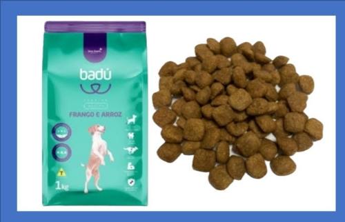 2 AB- Ração Badú  Sabor Frango Premium 15Kg