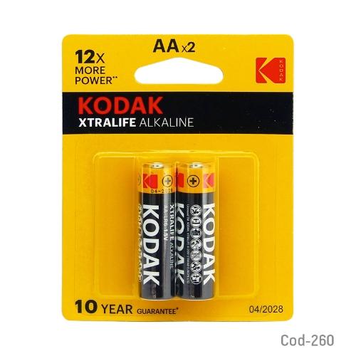 2 Pilas AA Kodak