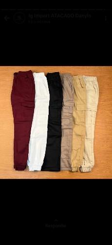 Calça cargo tamanho G preta