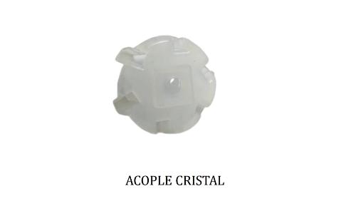 Acople cristal 