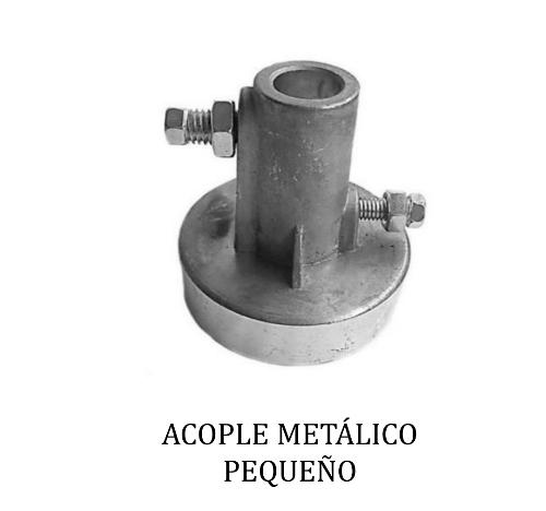 Acople metálico pequeño