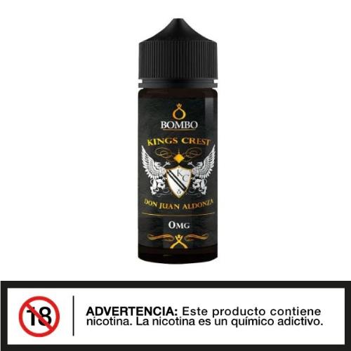 King's crest don Juan Aldonza 120ml 0.3mg E-JUICE