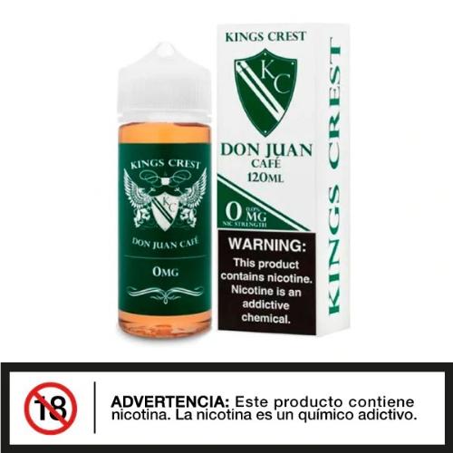 King's crest don Juan cafe 120ml 0,6mg E-JUICE