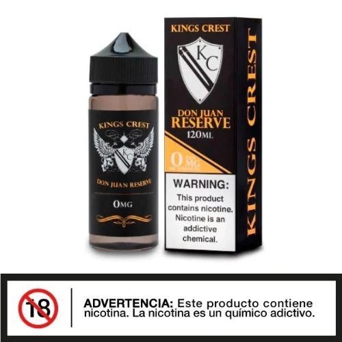 King's crest don Juan reserva 120ml 0,6mg E-JUICE