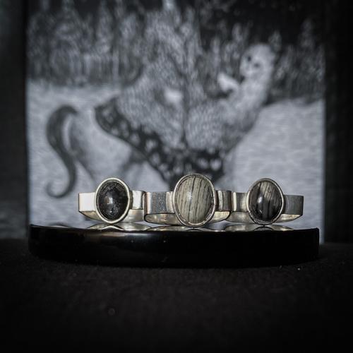 Anillo Cuadrado Jaspe #8